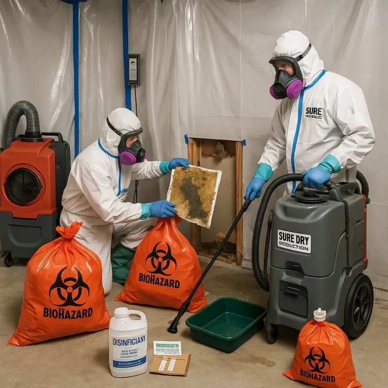 Contaminated Water Handling Protocols process in Union, WV